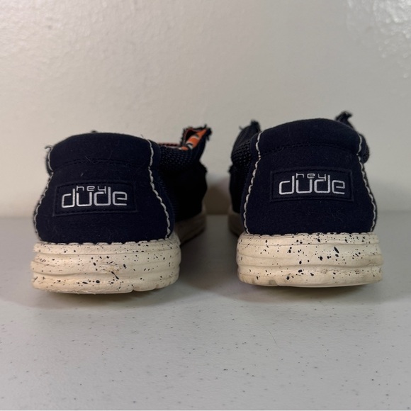 Hey Dude Wally Sox "Blue Multi" Men's Size 10 - Picture 6 of 14